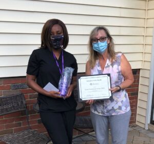 Caregiver Bernardsville NJ - Caregiver of the Month - June