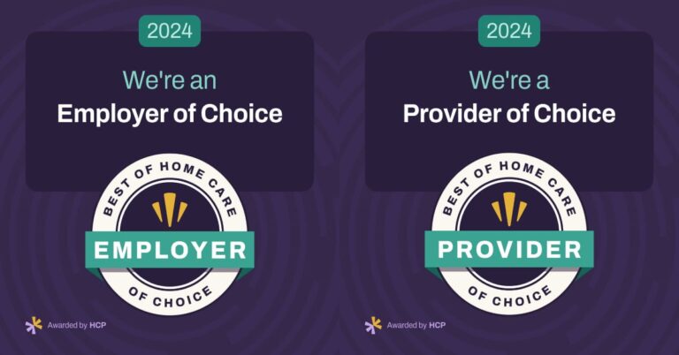 Home Care Bernardsville NJ - Generations Home Healthcare Receives HCP Provider of Choice and Employer of Choice Awards