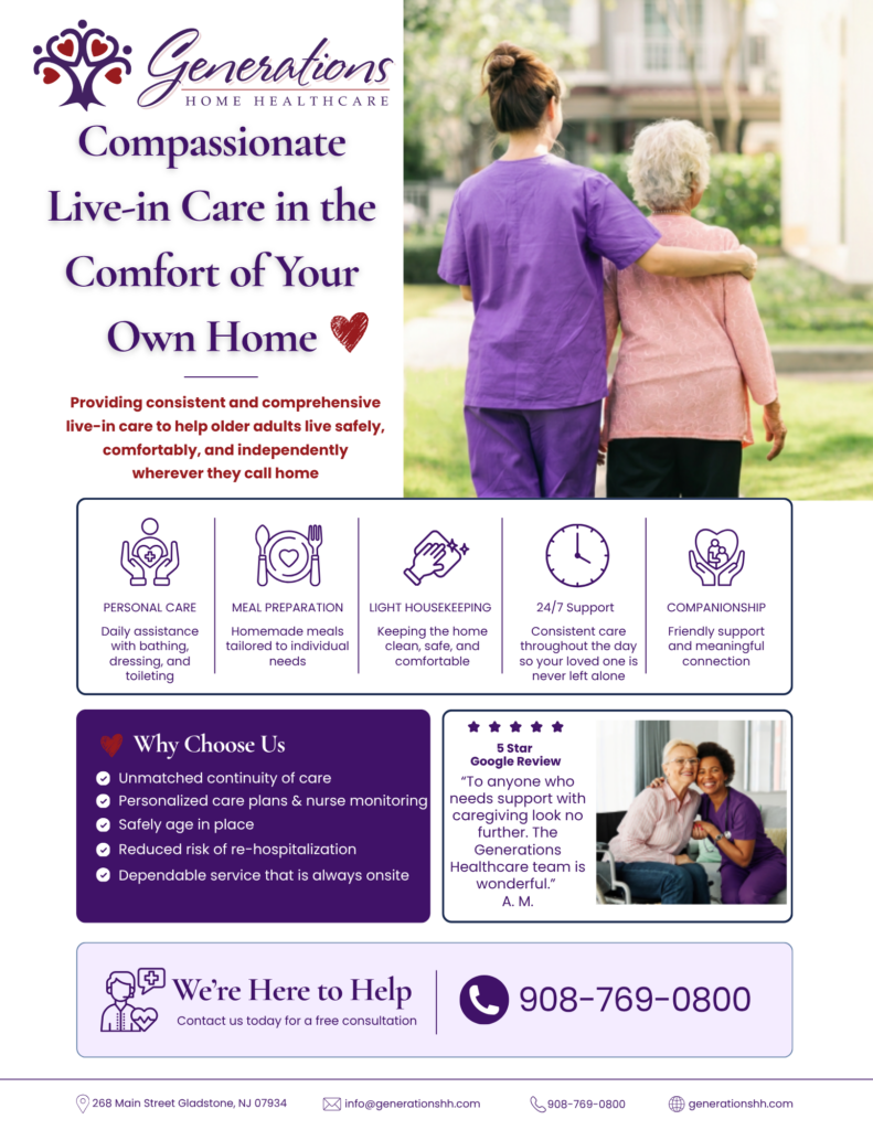 The Benefits of Live-In Care